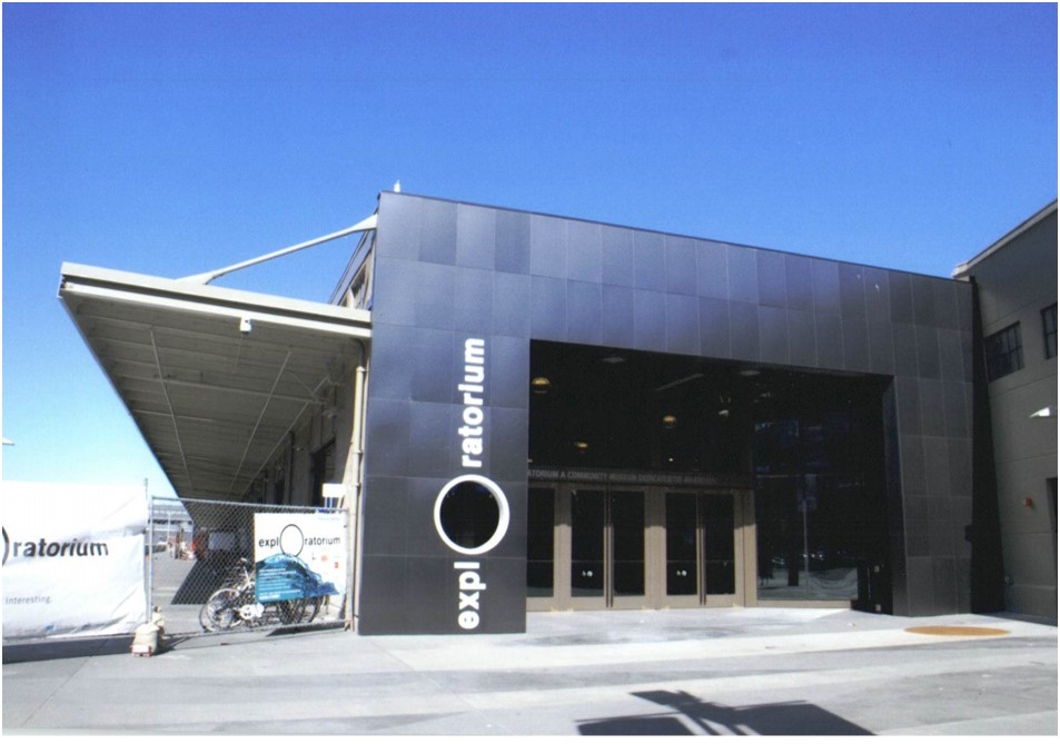 Exterior view of Pier 15 front entrance